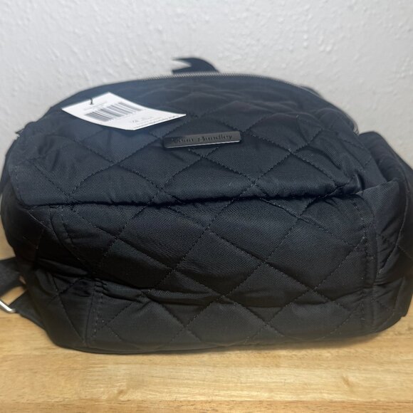 Vera Bradley Small Backpack in Performance Twill Black NWT main image 9